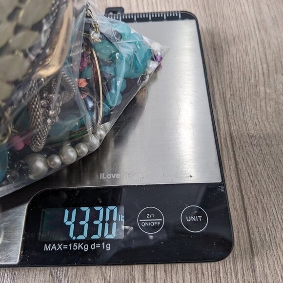 1076 Wearable/Sellable Jewelry Lot 4-5lbs Mixed Lot Free Shipping - Picture 5 of 5